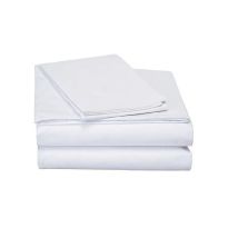 Cearsaf de pat Bumbac 100% Percale 160x240 cm Alb