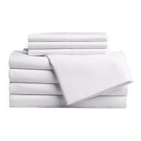 Cearsaf de pat Percale LUX 100% Bumbac 240x260 cm Alb