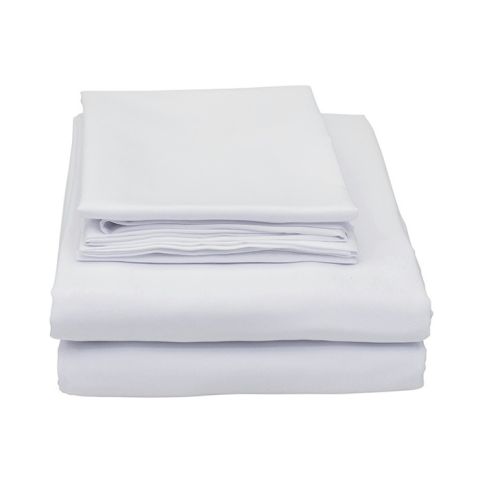 Cearsaf de pilota Bumbac 100% Percale 200x230 cm Alb